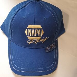 NAPA Racing Blue Cap. Nascar. Baseball Hat. Martin Truex. Racing. Nwot